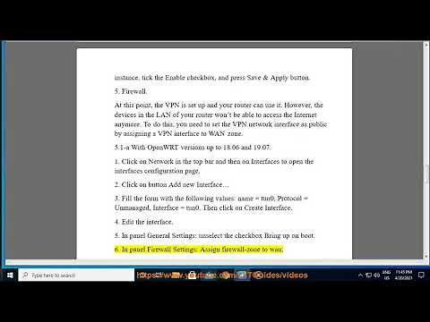 Set up ProtonVPN Connection on OpenWRT router