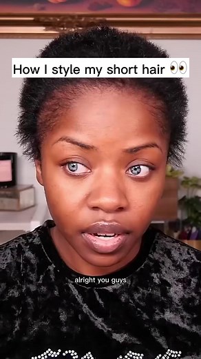 1.6M views · 8K reactions | How I style my short hair  #reels #shorthair #hairstyle #tutorial #hairgoals #hair | Cydnee Black | Facebook