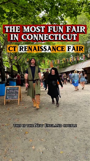We went to The Connecticut Renaissance Faire and it’s the best year yet! They’re open every weekend and holiday from now until October 19th. Admission is $16 and 10 for youth, children under 10 are free! It’s pet friendly, but $5 to bring them in. Who are you bringing this year? #renaissance #renaissancefestival #FairSeason #Connecticut #ctvisit #ct #pirates #vikings #newengland #artisans #newenglandcouple | The New England Couple