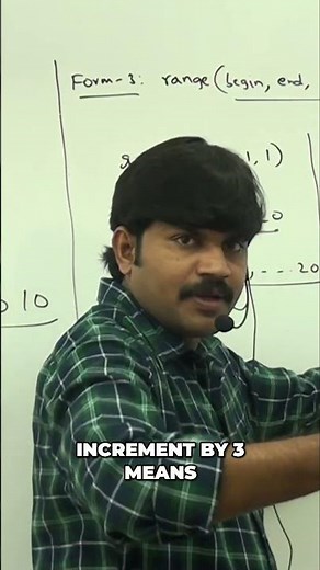 Understanding Range and Increments in Programming #shorts