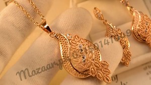 39K views · 303 reactions | 18k micro gold plated necklace with shiny crystals For order : https://meerzah.pk/products/copy-of-antique-black-heart-golden-necklace-sets-for-girls-women-6 Designed by meerzah  2 year color warranty For order inbox us / whats app :0315-0141049 #necklace #hashtag #marketing #shopping #trending #platinum #story #marketplace #jewelry #heart #Free #delivery #winter #jewels #italian #fashion #TIKTOK #quality | Meerzah.pk | Facebook