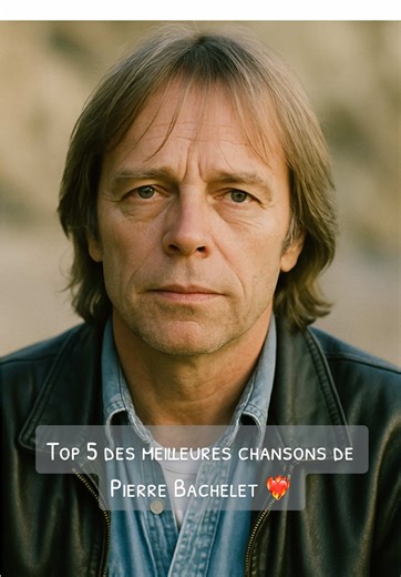 Top 5 des meilleures chansons de Pierre Bachelet ❤️‍🔥 — Tu les connais toutes ? 🎶 #PierreBachelet #TopChansonsFrançaises #NostalgieFr #ChansonsCultes
