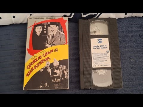 Opening To Charlie Chan At The Wax Museum 1989 VHS