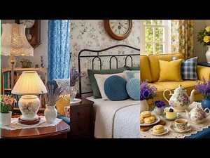 Shabby Chic Feminine Vintage Décor: Crochet & Floral Patterns with Cozy Textures 🦢🌸