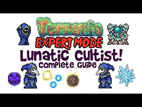 Terraria Lunatic Cultist Expert Guide! Drops, Boss Fight, Treasure Bag Info & How to Summon!