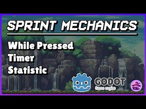 Sprint Mechanics in Godot 4.3+