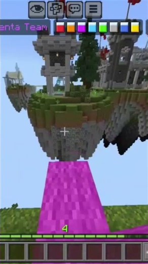 Minecraft hive bedwars bridging #shorts