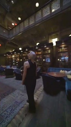 A Walk Through The Bar Room At The Beekman Hotel, New York