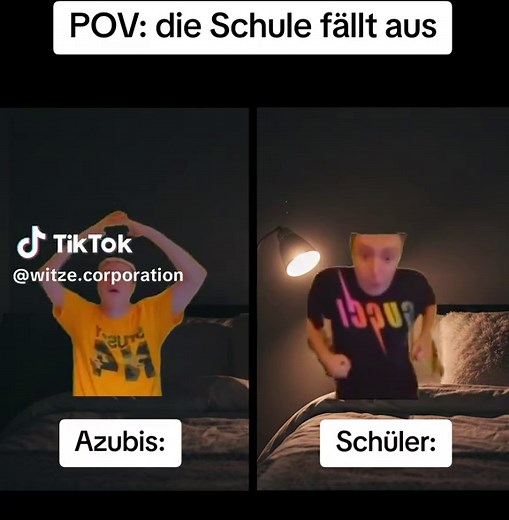 Memes sind der schnellste Mood-Shift überhaupt. Du scrollst. Du lachst. Und für einen Moment ist alles halb so wild. Ein gutes Meme sagt: „Ich weiß genau, was du gerade fühlst.“ Kein langer Text. Kein Deep Talk. Nur ein Bild ein Satz = Treffer. Scrollen ist nicht immer Flucht. Manchmal ist es einfach ein Mini-Reset fürs Gehirn. Ein paar Sekunden Humor und dein Tag läuft wieder stabil. 😌🔥 #azubi #schule #ausbildung #memes #lustig