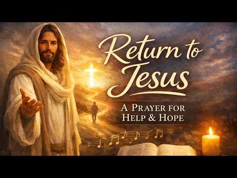Powerful Prayer to Return to Jesus | Healing, Forgiveness & Help from Jesus