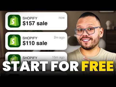 How To Start Dropshipping For FREE (EASY START!)