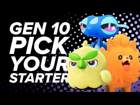 Pokémon Gen 10: Pick Your Starter!
