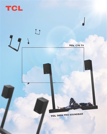 👂 Go beyond listening and immerse yourself in every note with TCL Flagship Soundbars 🎶 Close your eyes. Feel the music moving you, Shifting every hair and heartbeat, And lifting not only body, but soul. Don’t just listen: 🔊 Live every sound! Learn more: https://www.tcl.com/global/en/soundbar #TCL #InspireGreatness #HomeTheatre #TCLSoundbar | TCL Electronics