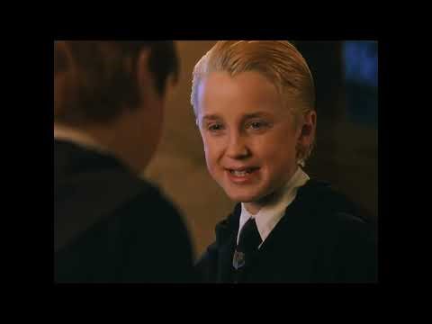 Draco Malfoy se presenta ante Harry Potter