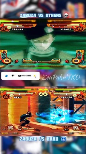 Zabuza's Ultimate Jutsu💧 VS Haku's Counter🥶