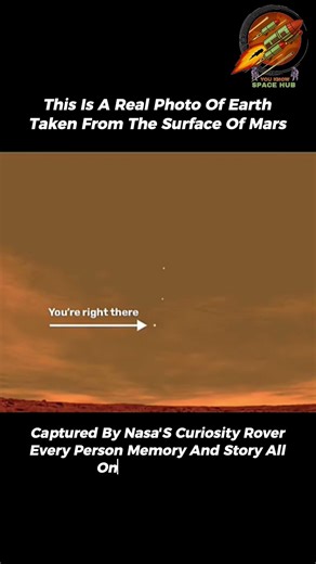 This Is Earth… Seen From the Surface of Mars 😱🔴🌍