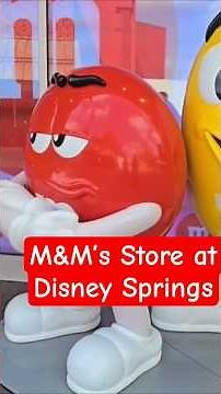 Inside the M&M’s Store at Disney Springs 🍫✨ | A Sweet Experience in Orlando!