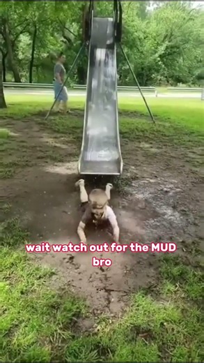 🫣 The ultimate face plant into the mud 🤕 #shorts