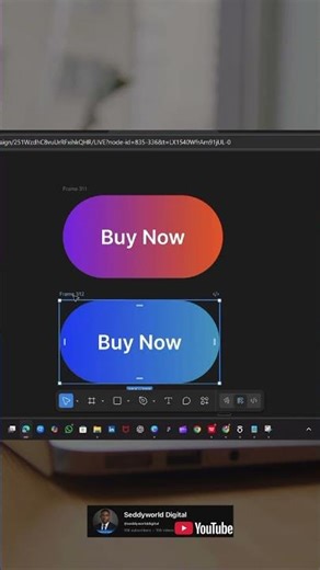 Design this gradient color animation button with me in Figma
