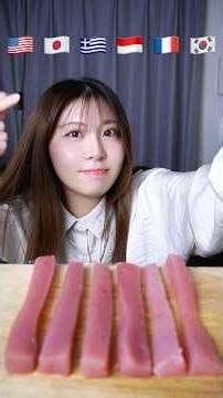 マグロ食べ比べ🍣#asmr#mukbang #sashimi #tuna #japanesefood