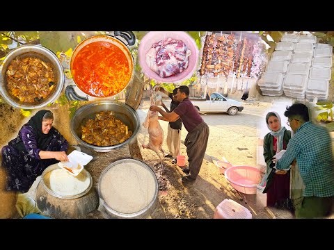 A real day in the hearts of nomads; from sheep sacrifices to offering offerings in rural homes