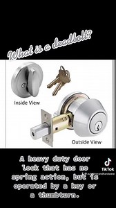 What Is A Deadbolt?