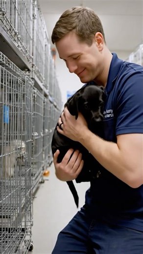 All the Puppy Ever Wanted Was to Be Held Just Once 🐶💔 #foreverpuppy #happypuppy