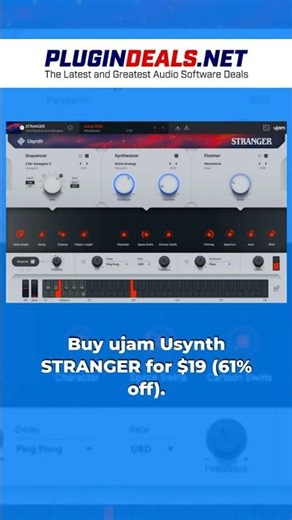 Buy ujam Usynth STRANGER for $19 (61% off).