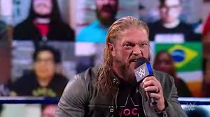 After making his shocking return last week for the first time since WrestleMania to lay out Roman Reigns and Jimmy Uso, Edge talks about why his Universal Title win over The Head of the Table at WWE Money in the Bank is a foregone conclusion. | WWE SmackDown Show
