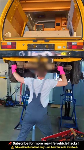 Car Exhaust Fixed! Loud Noise & Leak SOLVED 🔧 #automobile #exhaust #noise #mechanic