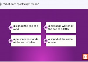 What does "postscript" mean?a sign at the end of aa message w... | Filo