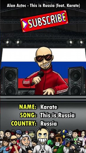 Alan Aztec -This is Russia (feat. Karate) #shorts