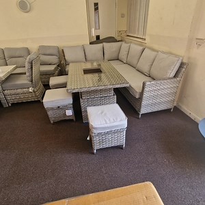 Edwina Lift and Rise Dining table Corner set Over £1000 off RRP Only £1599 Rrp £2633 | Lawtons Furniture Ltd | Facebook