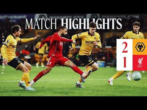 Highlights: Wolves 2-1 Liverpool | Salah scores in late defeat
