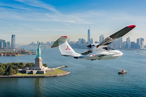 ICON A5 is an amphibious personal aircraft with folding wings