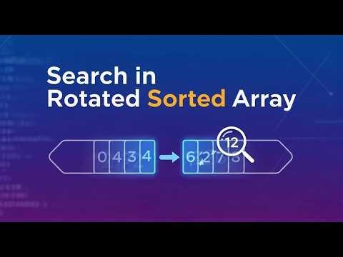 BS: Search in Rotated Sorted Array