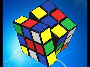 طريقة حل مكعب روبيك Rubik بدون خوارزميات