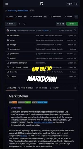 markitdown: Convert Any File to Markdown in One Command