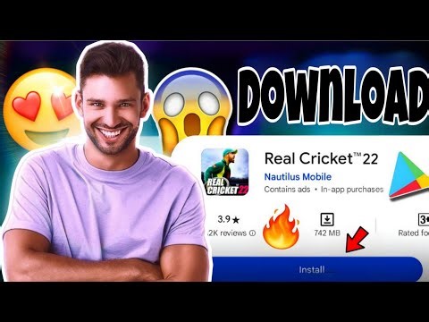 Realistic Cricket 22 New🥶Game Feature Download Link 🖇️🔗 