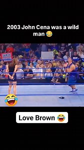 30K views · 172 reactions | John Cena in 2003 ✌️ #WWENXT #WWE #WWERaw #johncena #wweuniverse @followers @highlight Love Brown TV LOVE BROWN Kabugho Annet | Love Brown | Facebook