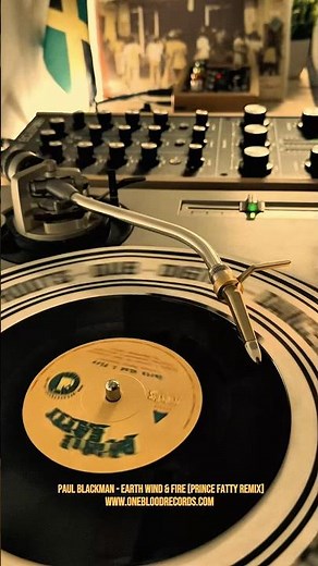Paul Blackman - Earth Wind & Fire (Prince Fatty Remix) #reggae #vinyloftoday #reggaemusic #vinyl