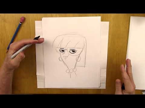 How to Draw a Funny Cartoon - for Beginners