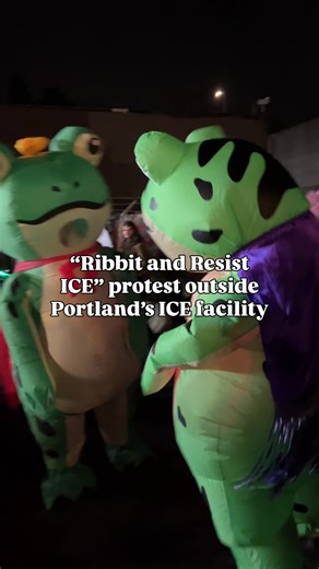 Portland Frog Brigade's ICE Protest Dance