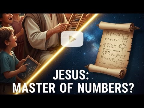 Jesus teaches the children arithmetic
