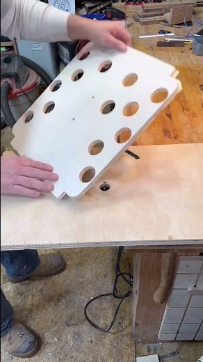 Homemade portable router table ￼#woodworking #tools #diy