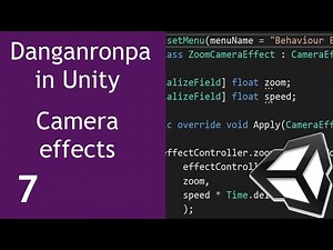 Danganronpa like Game Episode 7 Camera Effects