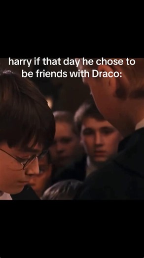 Harry If He Chose To Be Friends With Draco — Drarry Short Scene