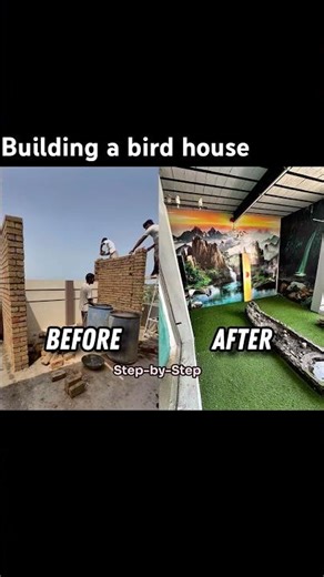 Birds aviary in home | bird aviary making ideas