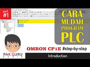 Cara Mudah Program PLC OMRON CP1E