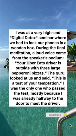 The Ultimate Temptation Test 🍕 #digitaldetox #funny #shorts